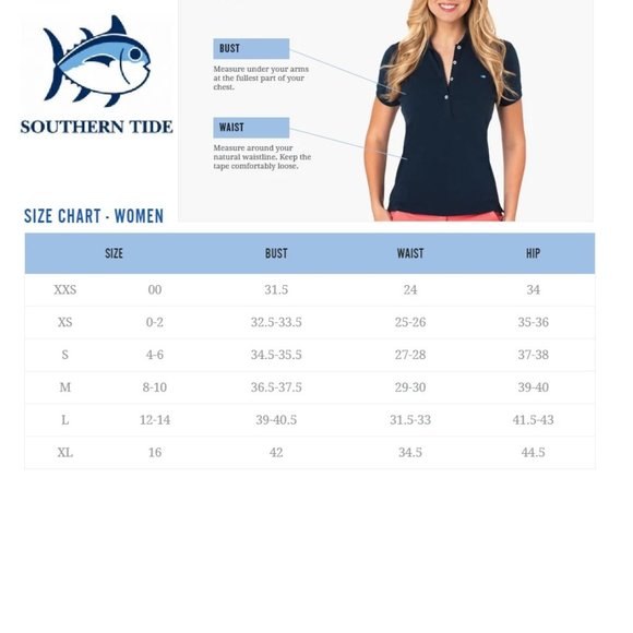 Southern Tide Hearts & Stripes Flag Skipjack Tee, White XS NWT 4th of July !!! - Picture 4 of 4